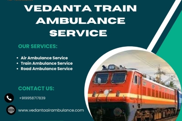 Vedanta makes emergency long distance transportation easier using train ambulance in Varanasi