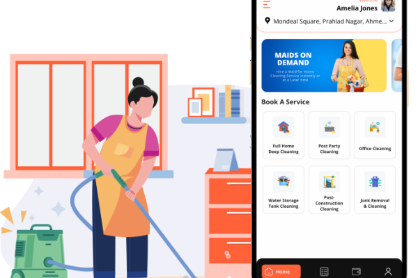 Maid On Demand App Development