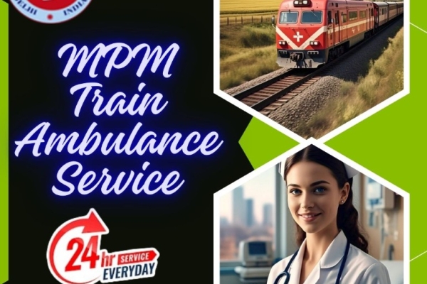 MPM Ensures Risk is Contained While Composing Shifting in Patna in a Train Ambulance