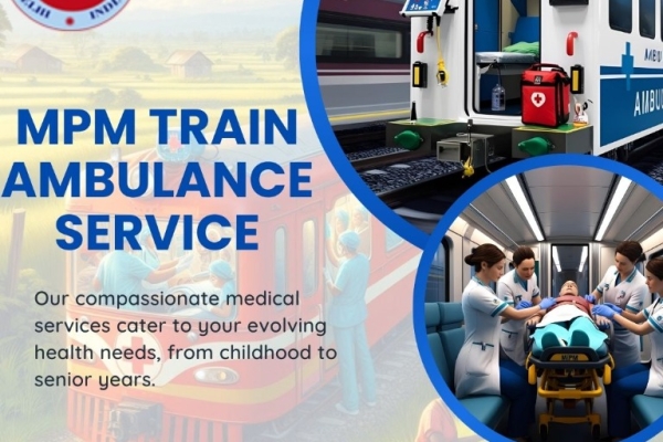 MPM Never Compromises with the Good Health of the Patients in a Ranchi Train Ambulance