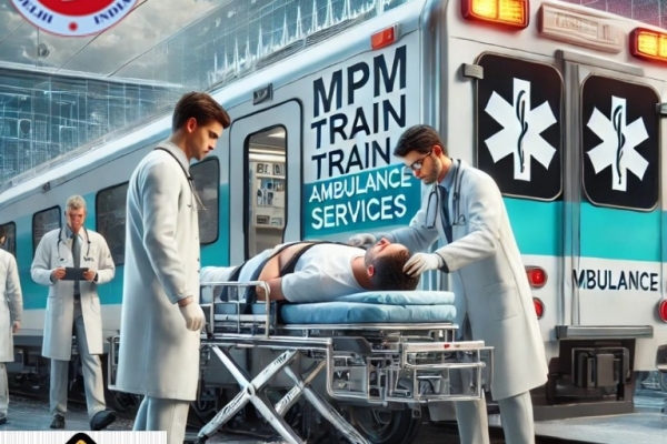 In Kolkata, MPM Train Ambulance provides a hassle-free transfer experience