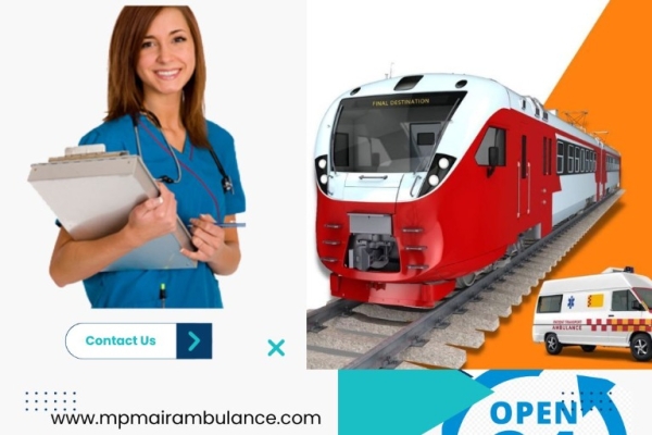 With MPM Train Ambulance Services, you may travel around Mumbai without stress