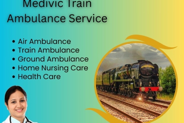 Medivic is Favored for Advance Transit Plans in Patna in a Train Ambulance
