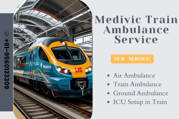 Medivic Train Ambulance in Patna provides you with all the information and assistance