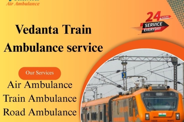 Vedanta Starts Transit Quickly and Remains Steady in Ranchi in a Train Ambulance