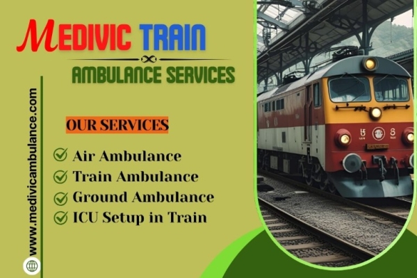 Medivic Does Real Work Instead Of Repeating Promises In Patna In A Train Ambulance