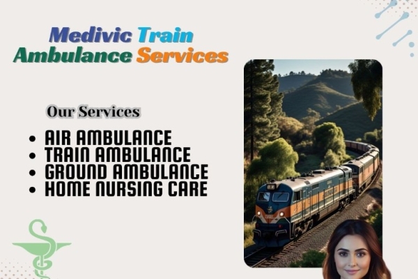 Medivic Handles Transit in an Easy-to-Follow Way in a Guwahati Train Ambulance