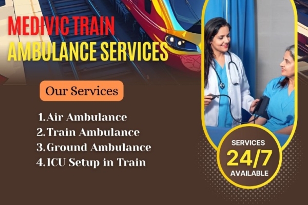 Keeps Updated About Everything During The Transfer By Medivic Train Ambulance In Ranchi