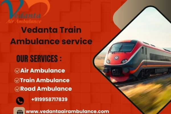 Choose Vedanta Train Ambulance Services with the Best ICU Setup in Pune