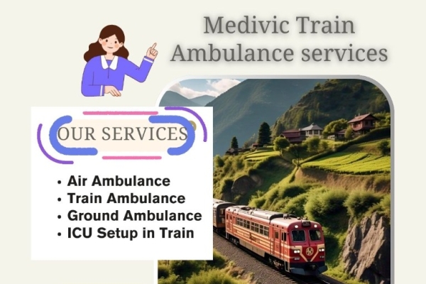 Medivic Doesn't Leave Steps Hanging in Ranchi with its Train Ambulance