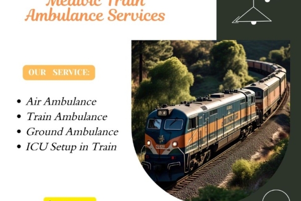 Medivic Even Comes Under Short Notice in Guwahati in its Train Ambulance