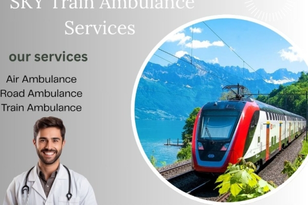With its train ambulance, Sky offers a convenient means of transportation outside of Mumbai
