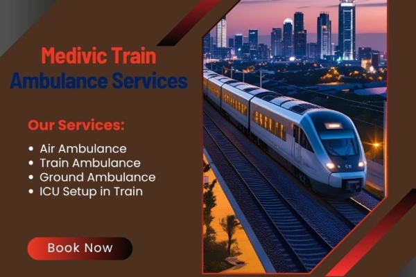 Medivic Don’t Have Time For Excuses During Transit In Kolkata In Its Train Ambulance