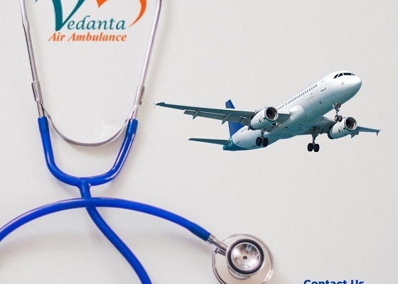 Hire Lowest Price Patient Transfer by Vedanta Air Ambulance Service in Raipur