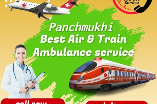 Hire the Most Advanced Air Ambulance from Ranchi with Health Experts by Panchmukhi