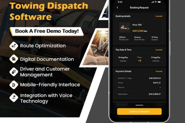 Revolutionize Your Towing Operations with SpotnRides' AI-Powered Tow Truck App