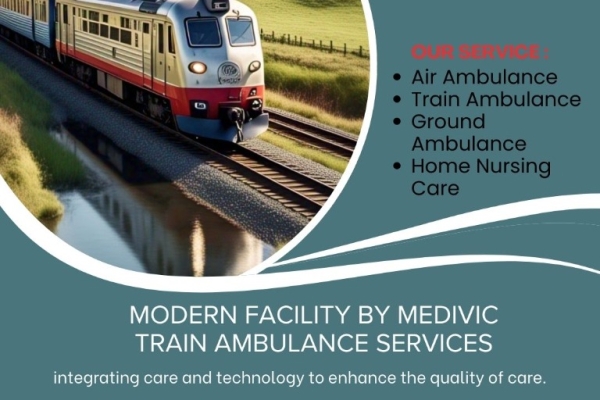 Book Medivic Train Ambulance to Rescue Transient and Critical Patients in Bangalore