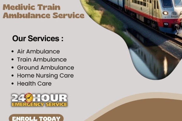 Medivic Describe every detail to avoid doubt in Ranchi in its Train Ambulance
