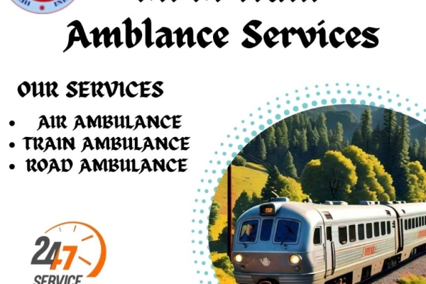 MPM Train Ambulance in Guwahati provides a team just for the patient