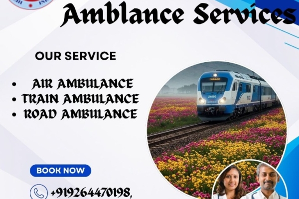 Use MPM Train Ambulance to Provide Safe Patient Transportation in Bangalore