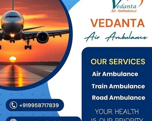 Use Vedanta Air Ambulance Service in Ranchi with Top-class Medical Equipment
