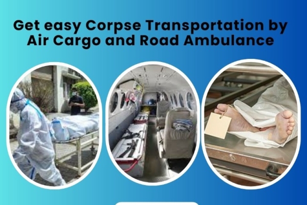 Panchmukhi Helps Carry the Load of a Dead Body in Vellore in an Ambulance