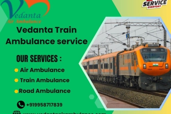 Vedanta Stems any Disruptions during Transit in a Pune Train Ambulance