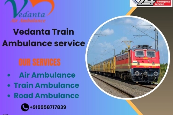 Vedanta Carries Every Part with its Own Team in a Bhopal Train Ambulance