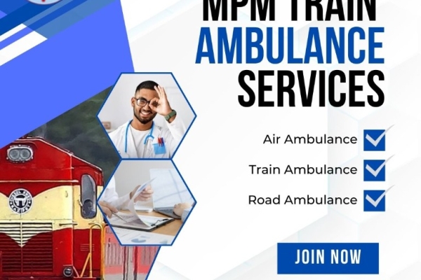 MPM Travels Steadily Until the Finish in Ranchi in its Train Ambulance