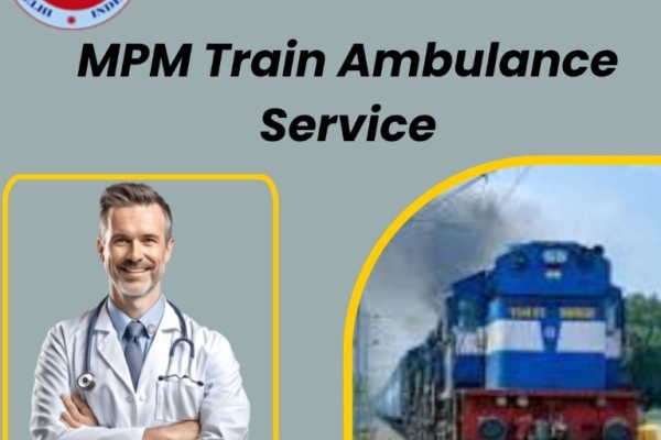 MPM is present and gets the job done with its train ambulance in Gorakhpur