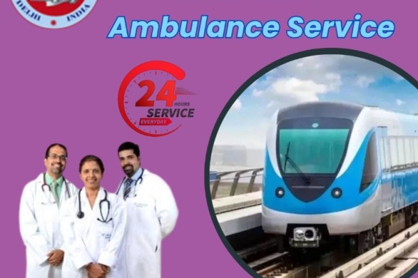 MPM focuses on helping you with the train ambulance in Bhopal