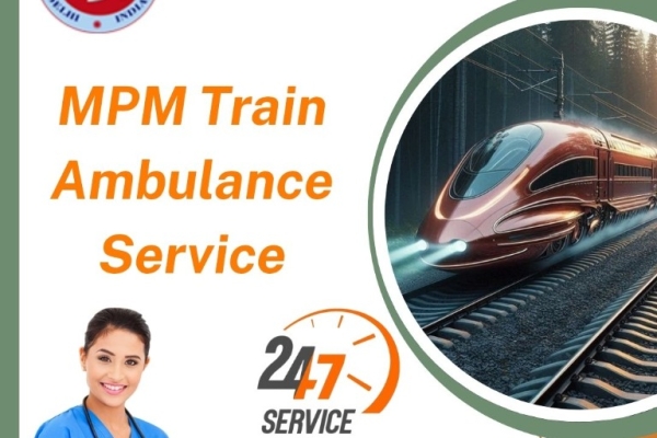 MPM provides a clean Train Ambulance and a Smooth Transfer Facility for Patients in Varanasi
