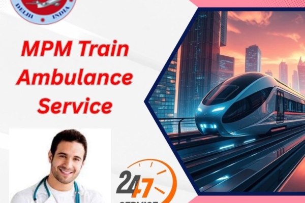 MPM Train Ambulance in Siliguri Provides Assistance with Clear Care