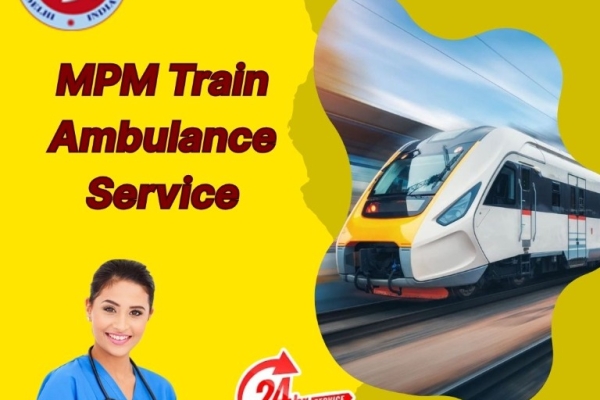 MPM does not leave critical patients to fend for themselves in a train ambulance in Allahabad