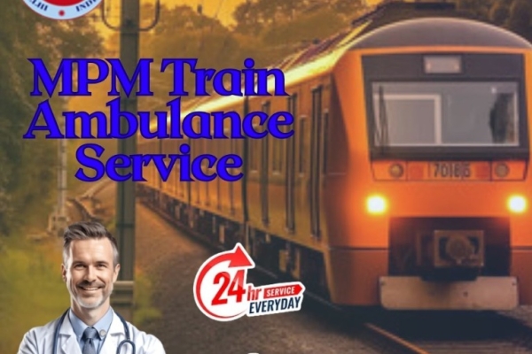 MPM Transit at Mumbai transferred patients into its train ambulance with a clear intention