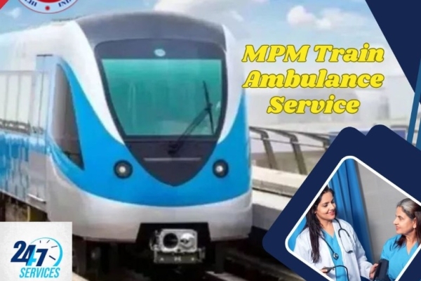MPM Offers Transit Without Waiting or Losing Pace in Allahabad in a Train Ambulance