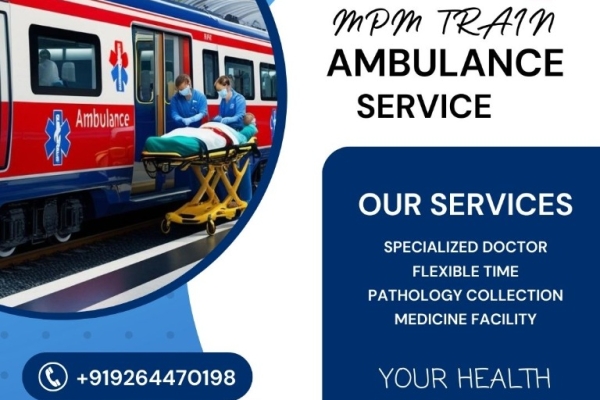 MPM Transit Process Begins with Clear Planning in Patna in its Train Ambulance