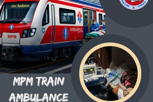 During a train ambulance ride in Kolkata, MPM helps you act calmly