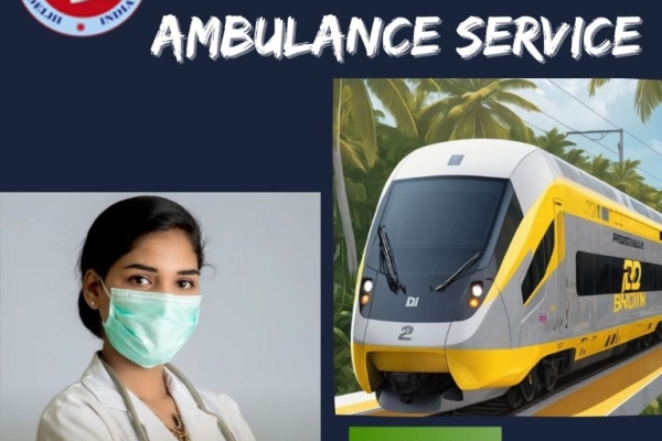 When transporting in Guwahati, MPM Train Ambulance gives the right medication