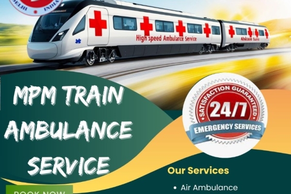 MPM Launches Train Ambulance Service in Patna Without Creating Setbacks