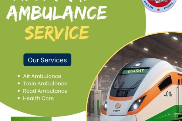 Use MPM a Effective Train Ambulance from Patna with Critical Care Facilities