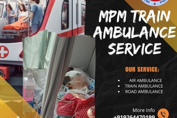 With its Train Ambulance, MPM Offers Precisely Guided Transportation in Ranchi