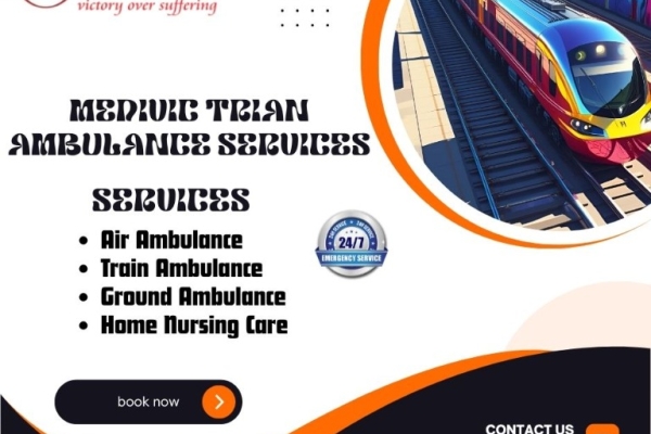 Medivic Offers Transit at a Consistent Pace in Delhi in its Train Ambulance