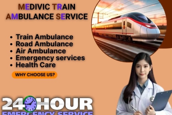 Utilize Medivic Train Ambulance Services For Excellence In Medical Rail Transport In Kolkata