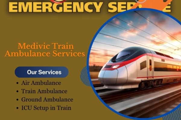 Medivic Doesn’t Delay Care and Gives Support in Ranchi in its Train Ambulance