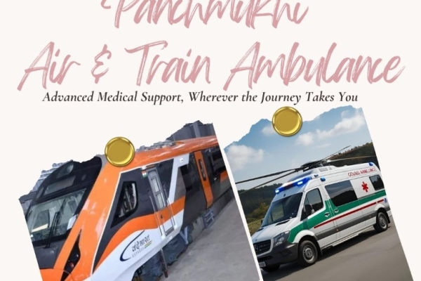 Highly credible Panchmukhi Train Ambulance Service in Patna