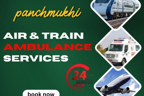 Rely on Panchmukhi Train Ambulance in Hyderabad for All Your Medical Emergency Requirements