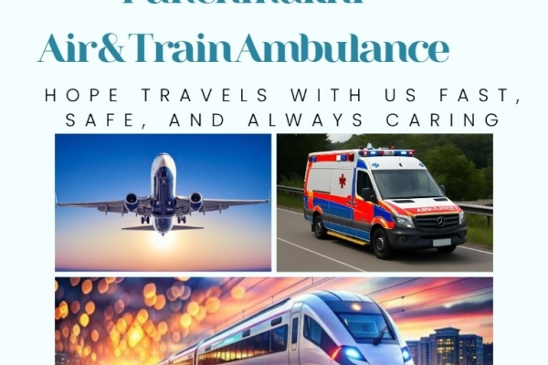 Highly reliable Panchmukhi Train Ambulance Service in Patna