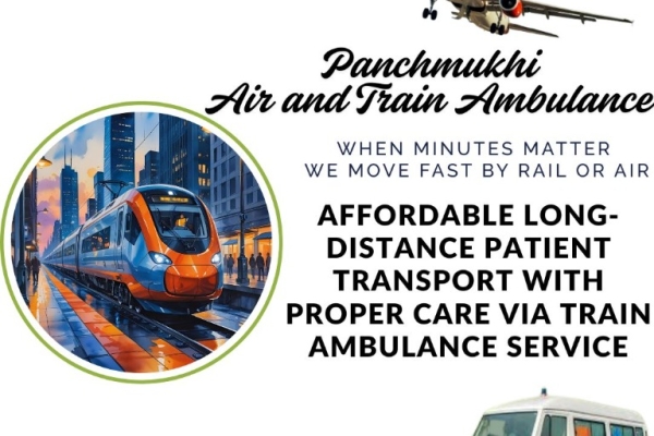 Panchmukhi Ensures the Transit Continues Steadily in Ranchi in its Train Ambulance