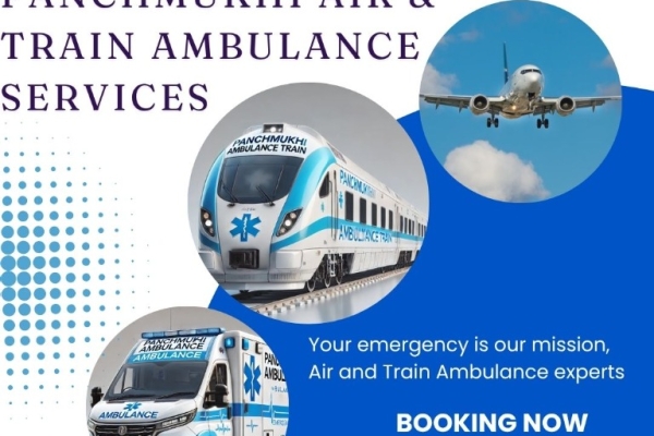 Panchmukhi Provides Professional Support for Long Train Trips in Chennai in its Ambulance
